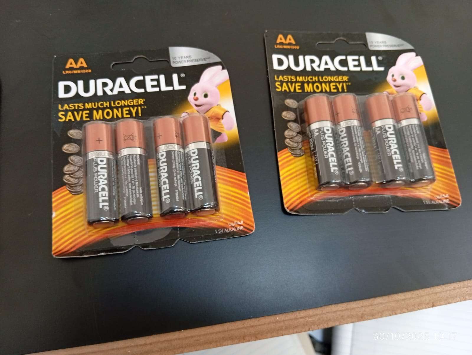 Duracell AA 4 pack
