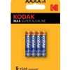 Kodak AAAA Max Super Alkaline Batteries 4 pack