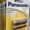 PANASONIC AA Alkaline Power Batteries 2 pack