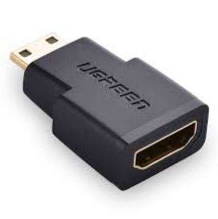 UGREEN 20101 Mini HDMI Male to HDMI Female Adapter Black (UG- 20101)