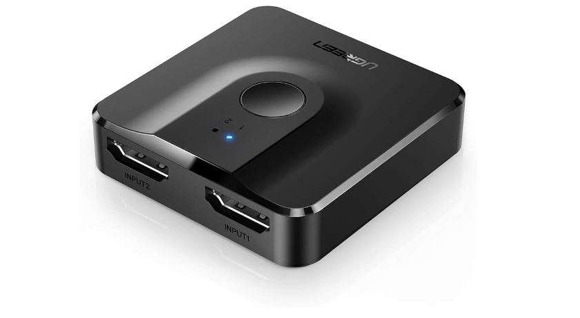 UGREEN CM217 2 In 1 Out HDMI Switcher 4K@60Hz (UG- 50966)