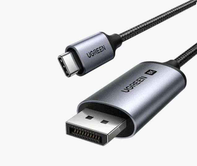 UGREEN CM556 USB-C to DisplayPort 8K Cable 1m (UG- 25157)