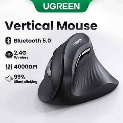 UGREEN MU008 Multi-mode Vertical Mouse (UG- 25444)