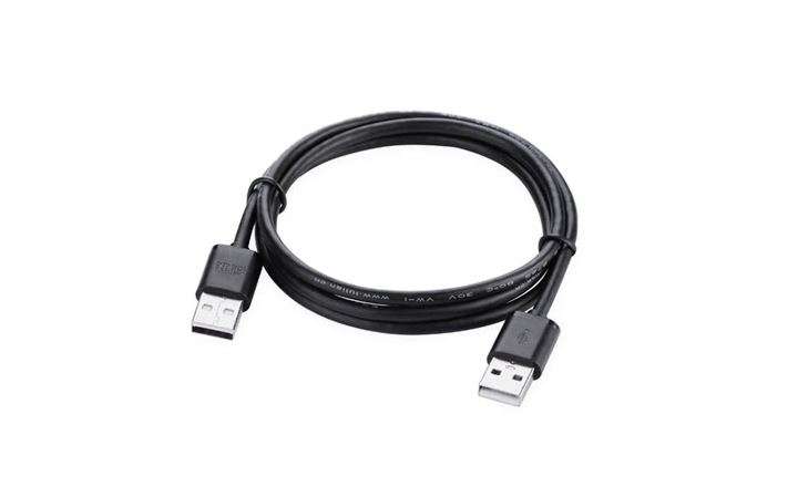 UGREEN US102 USB 2.0 A Male to A Male Cable 1m Black (UG- 10309)