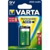 Varta 9V 200mAh rechargeable ACCU battery 1 pack