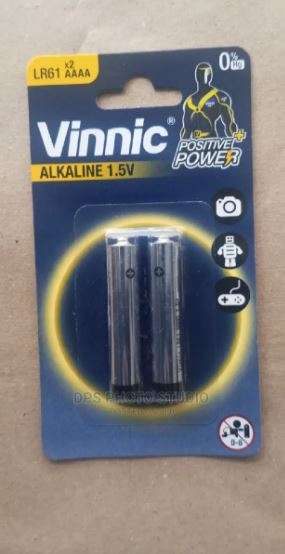 Vinnic LR61/ AAAA Positive Power 1.5V Alkaline Batteries 2 Pack