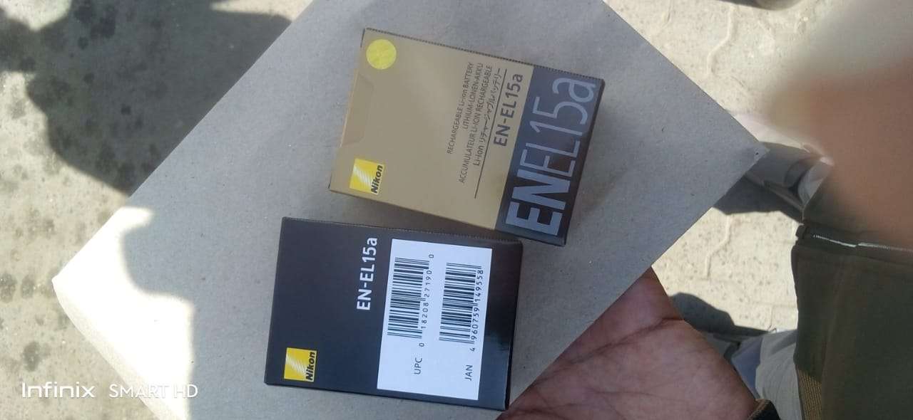 Nikon EN-EL15 lithium replacement camera battery