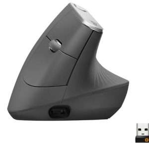 Logitech MX Vertical Ergonomic Wireless Mouse - 910-005448