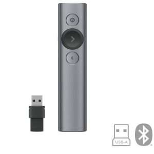 Logitech Spotlight Advanced Wireless Presentation Remote - Slate - 910-004861