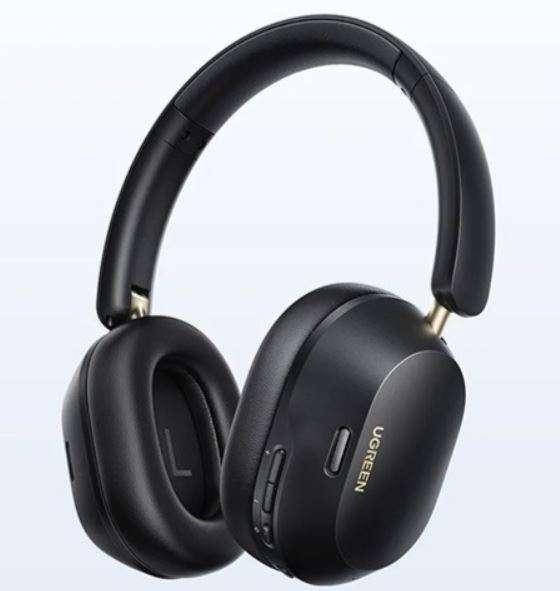 UGREEN HP203 HiTune Max5c Hybrid Active Noise-Cancelling Headphones Black (UG- 35757)