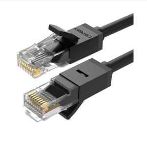 UGREEN NW102 Cat 6 UTP LAN Cable 0.5m Black (UG- 20158)