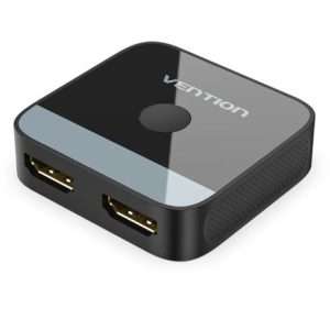 Vention 2-Port HDMI Bi-Direction 4K Switcher Black ABS Type (AKOB0)