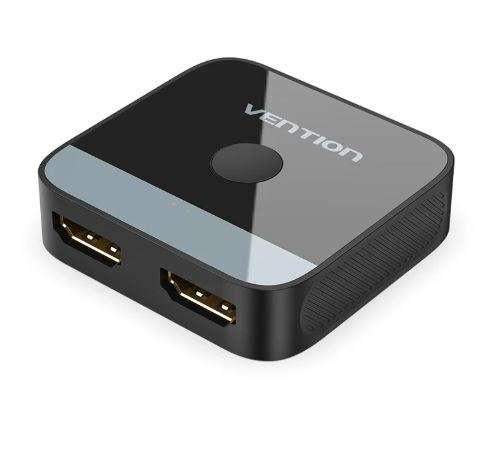 Vention 2-Port HDMI Bi-Direction 4K Switcher Black ABS Type (AKOB0)