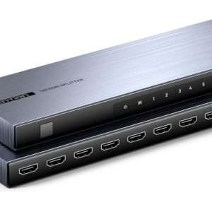 Vention 4K 1x8 HDMI Splitter Black Aluminum Alloy Type (AKQBO)