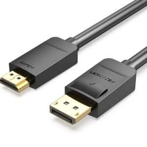 Vention DP to HDMI Cable 2M Black (HADBH)