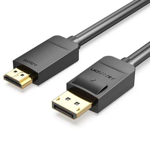 Vention DP to HDMI Cable 2M Black (HADBH)
