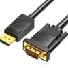 Vention DP to VGA Cable 1.5M Black (HBLBG)