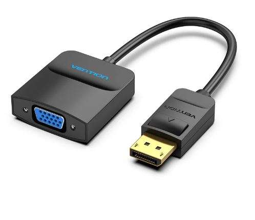 Vention DP to VGA Converter 0.15M Black (HBFBB)