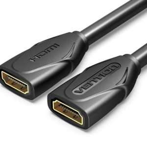 Vention HDMI Female to Female Extension Cable 0.5M Black (AAXBD)