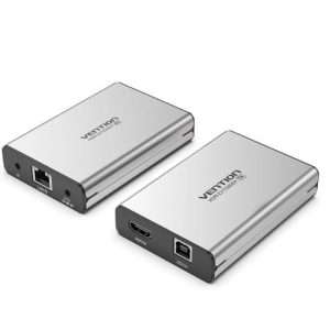 Vention HDMI Network Cable Extender 150M Gray Aluminum Alloy Type (AKBHO)