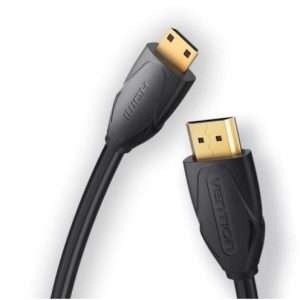 Vention Mini HDMI Cable 2M Black (VAA-D02-B200)