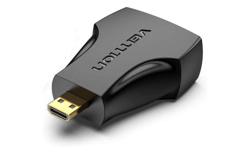 Vention Mini HDMI Male to HDMI Female Adapter Black (AISBO)