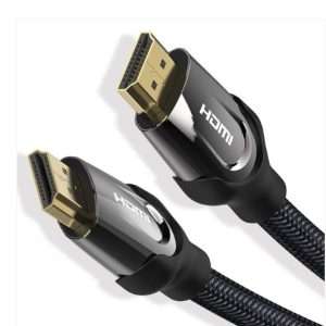 Vention Nylon Braided HDMI Cable 5M Black Metal Type (VAA-B05-B500)