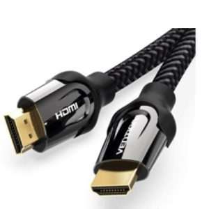 Vention Nylon Braided HDMI Cable 10M Black Metal Type (VAA-B05-B1000)