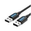 Vention USB 2.0 A Male to A Male Cable 1.5M Black PVC Type (COJBG)