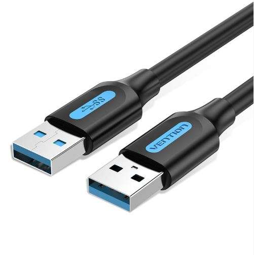 Vention USB 3.0 A Male to A Male Cable 1.5M Black PVC Type (CONBG)