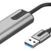 Vention USB 3.0+C23-A to Gigabit Ethernet Adapter Gray 0.15M Aluminum Alloy Type (CEWHB)