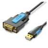 Vention USB to RS232 Serial Adapter Black 1M (VAS-C02-B100)