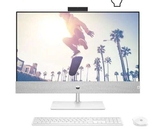 HP Pavilion 27-ca2151nh AIO Desktop Core i7 16GB 1TB SSD FreeDOS 4GB Graphics 27"