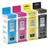 Lightwave Ink LW-UIB-01B, 01-C, 01M, 01-Y Black, Cyan, Magenta, Yellow Compatible With Epson 103|101|105 |HP GT53