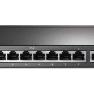 TP-Link 9-Port 10/100Mbps Desktop Switch with 8-Port PoE+ - TL-SF1009P