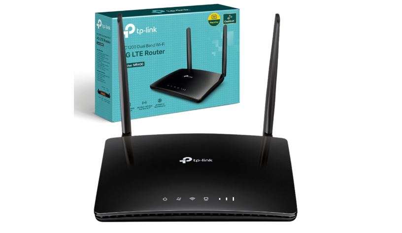 TP-Link AC1200 Wireless Dual Band 4G LTE Router - TL-ARCHER MR400