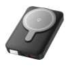 Vention 10000mAh Magnetic Wireless Power Bank (USB-C + Lightning + USB-C + USB-A +Wireless) 22.5W Black LED Display Type (FHTB0)