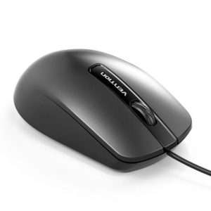 Vention 3-Button USB Wired Computer Mouse 1.5M Black (KTABG)