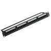 Vention Cat.6 UTP 24 Ports Keystone Patch Panel Black (KGCB0)
