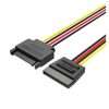 Vention SATA 15P Power Extension Cable 0.3M Black (KDABY)