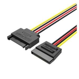 Vention SATA 15P Power Extension Cable 0.3M Black (KDABY)