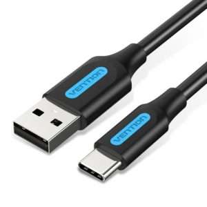 Vention USB 2.0 A Male to Micro-B Male 3A Cable 1M Black (COLBF)