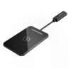 Vention Wireless Charger 15W Ultra-thin Mirrored Surface Type 0.05M Black (FGBBAG)