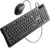 Vention USB Wired Full-Sized Keyboard and Mouse Combo Black Slim Type - US English Layout (KTCB0-EN)