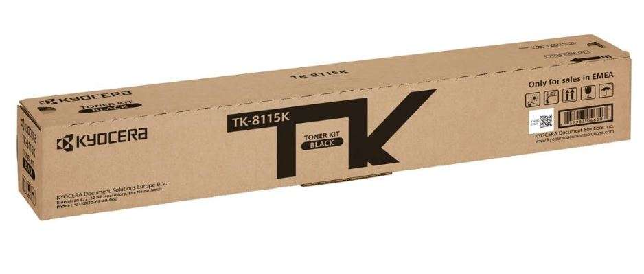 Kyocera TK-8115K Black Original Toner Cartridge
