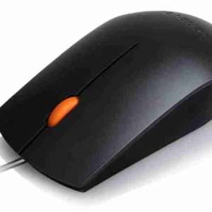 Lenovo 300 Wired USB Mouse - Black - GX30M39704