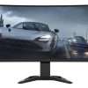 Lenovo G34w-30 34" UWQHD Curved Gaming Monitor (66F1GAC1AE)