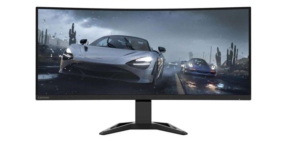 Lenovo G34w-30 34" UWQHD Curved Gaming Monitor (66F1GAC1AE)