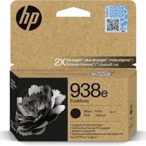 HP 938e EvoMore Black Ink Cartridge