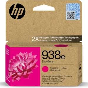 HP 938e EvoMore Magenta Ink Cartridge